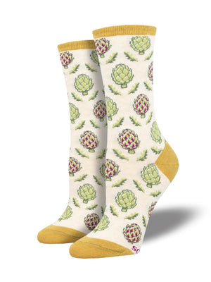 Ladies Graphic Cotton Crew Socks