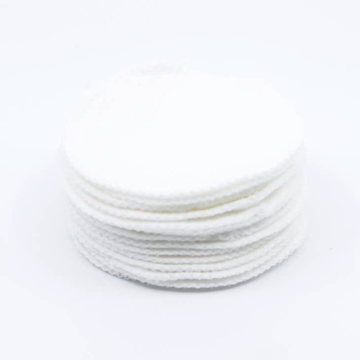 Organic Cotton Rounds - White