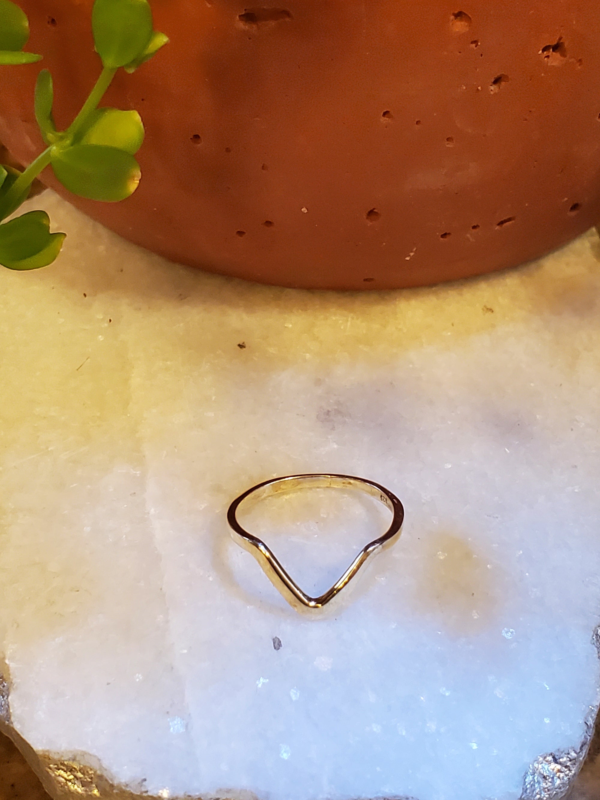 Heart & Lotus Sterling Silver Rings