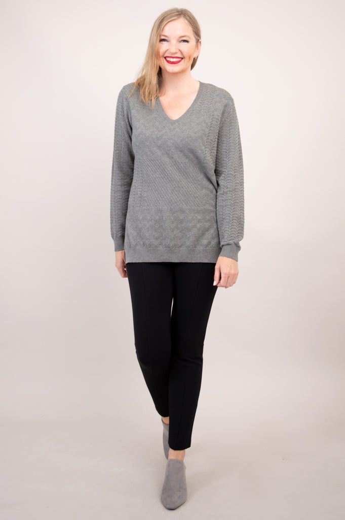 Greta Sweater - Grey