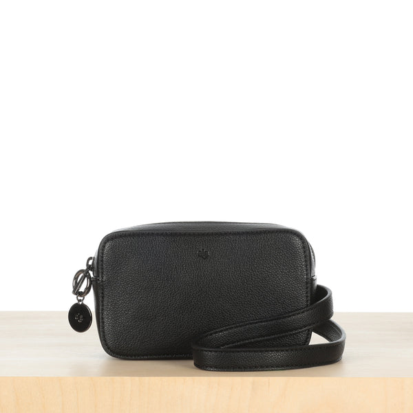 Micro Belt Bag - Black Pebble