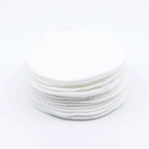 Organic Cotton Rounds - White