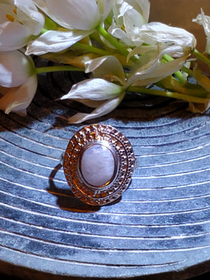 Heart & Lotus Concho Medallion Rings