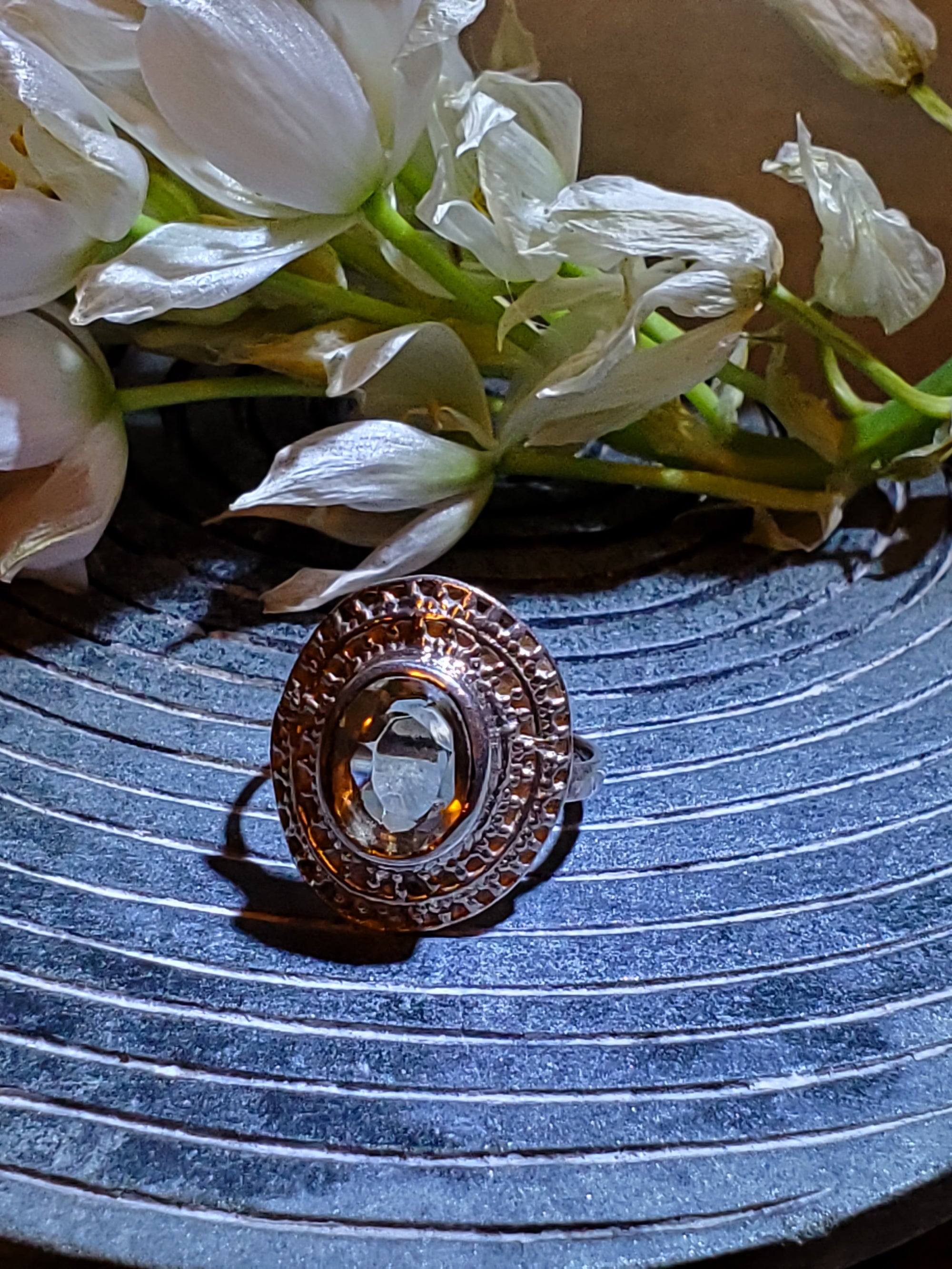 Heart & Lotus Concho Medallion Rings