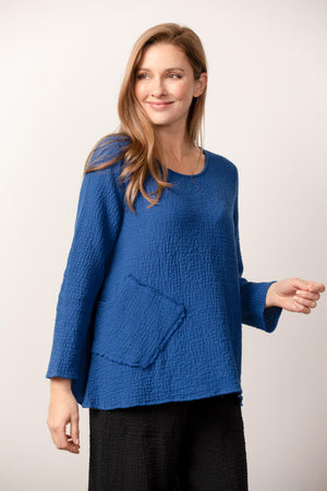Angled Pocket Pullover